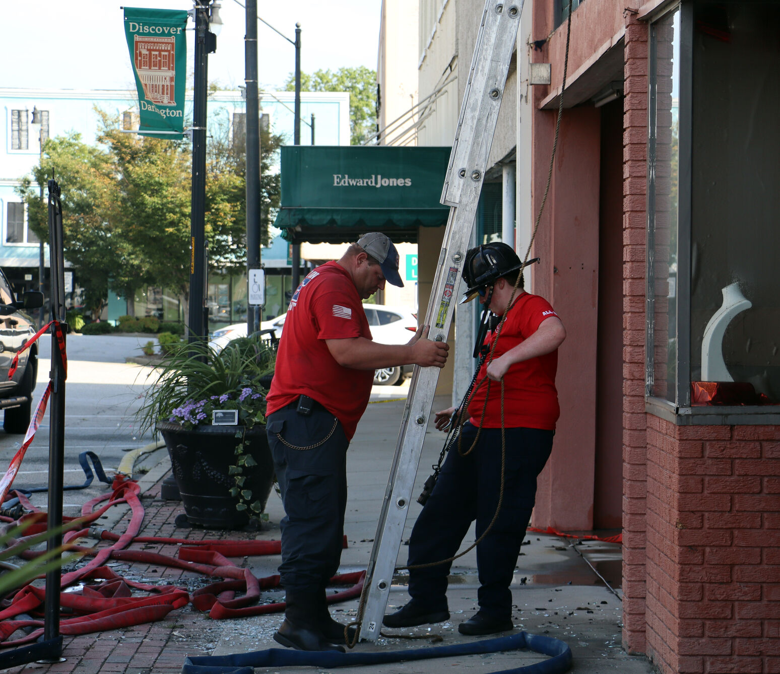 Downtown Darlington Fire